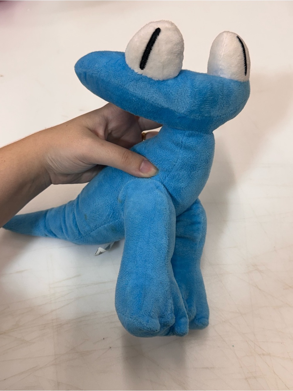 CYAN 8” Rainbow Friends Roblox Stuffed Animal Toy Indie Horror Game